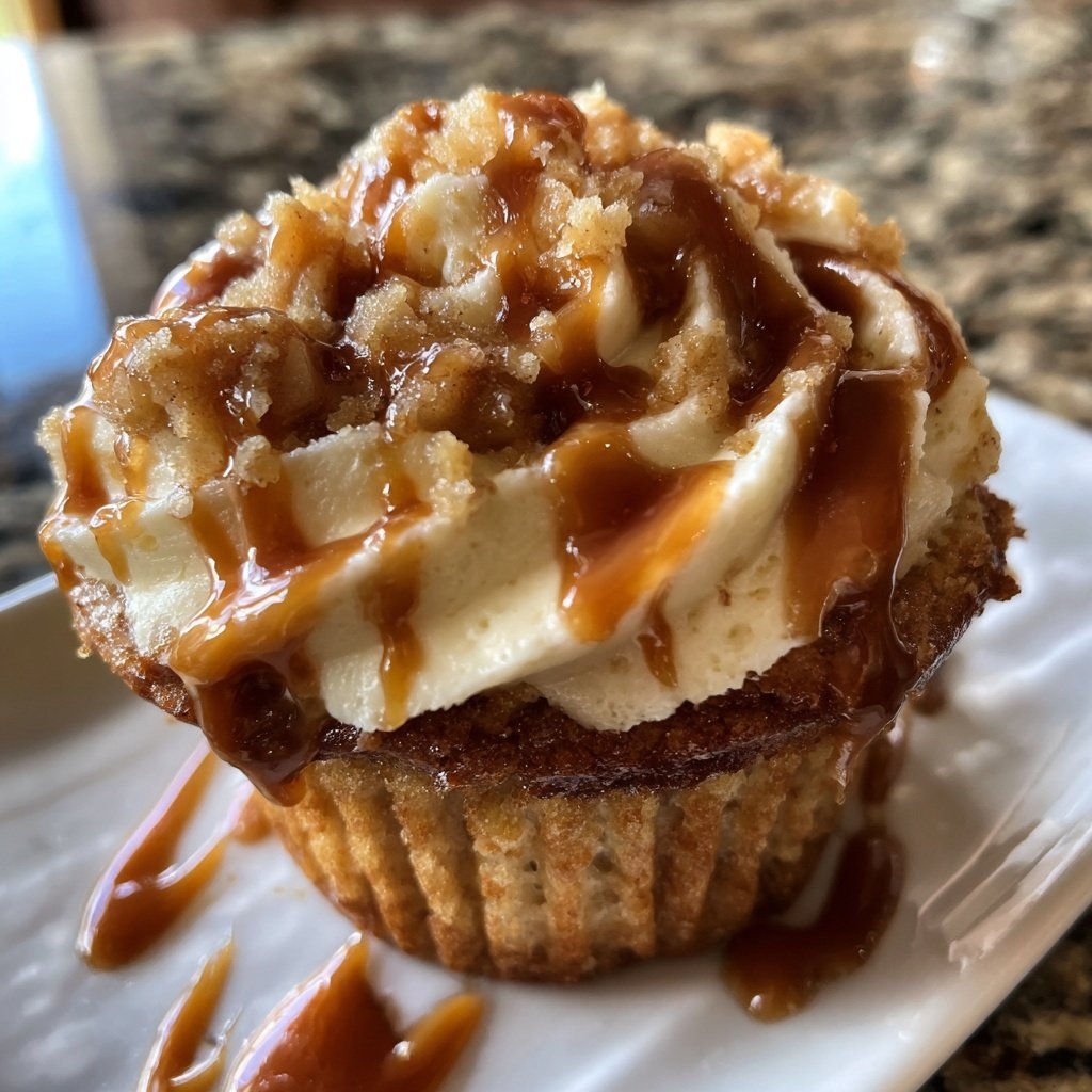 Caramel Apple Cupcake Sensation