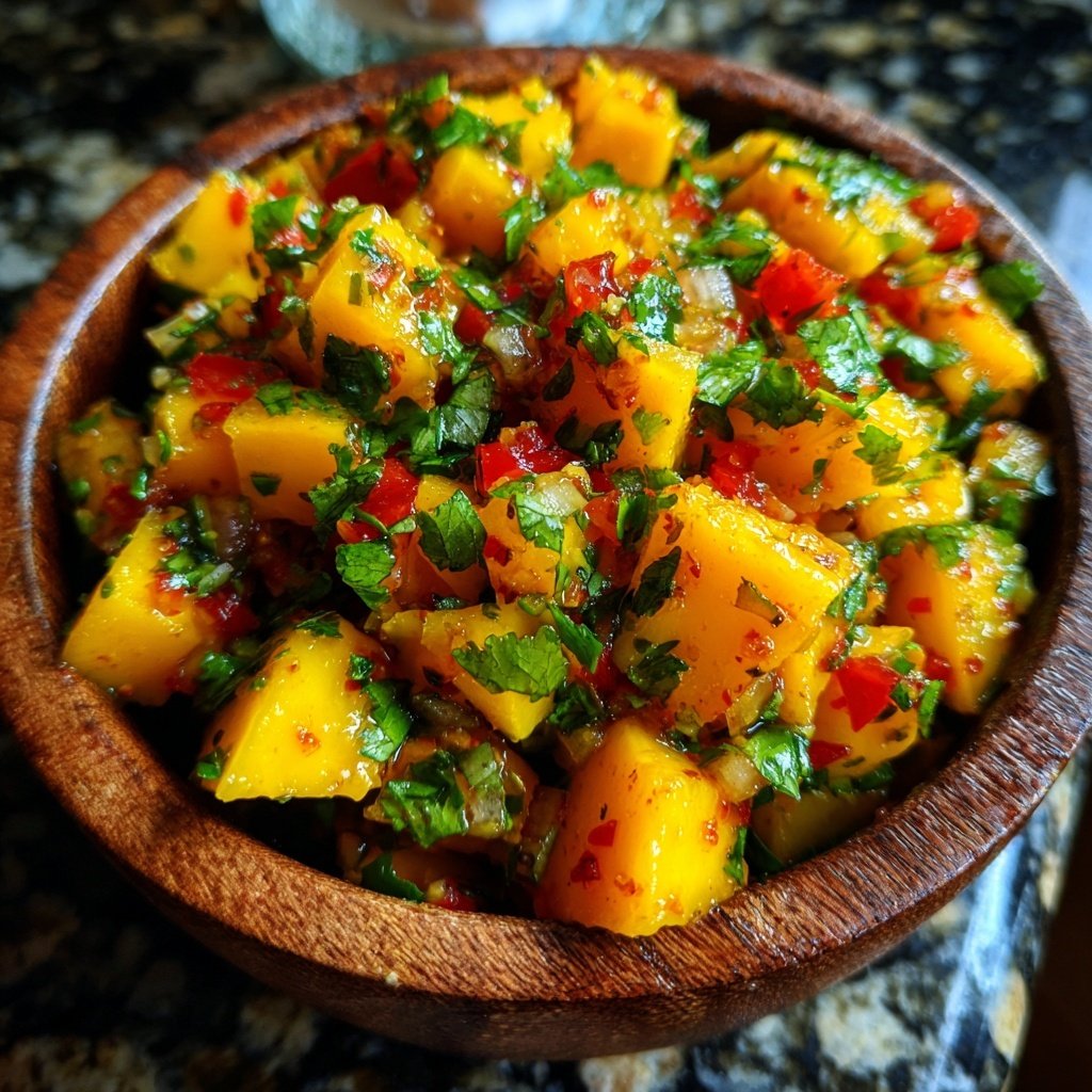 Easy Mango Salsa