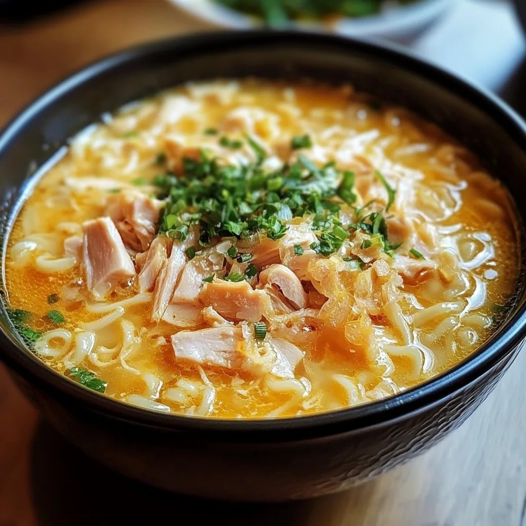 Crack Chicken Noodle Soup