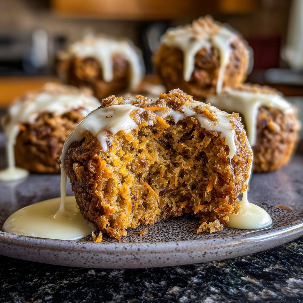 Carrot Cake Bites with Cream Cheese Frosting