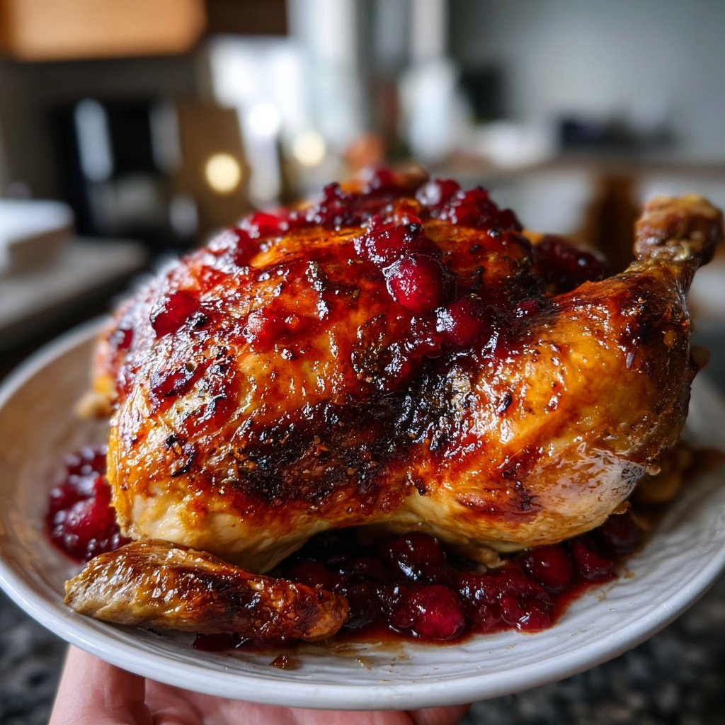 Cranberry Orange Roasted Chicken