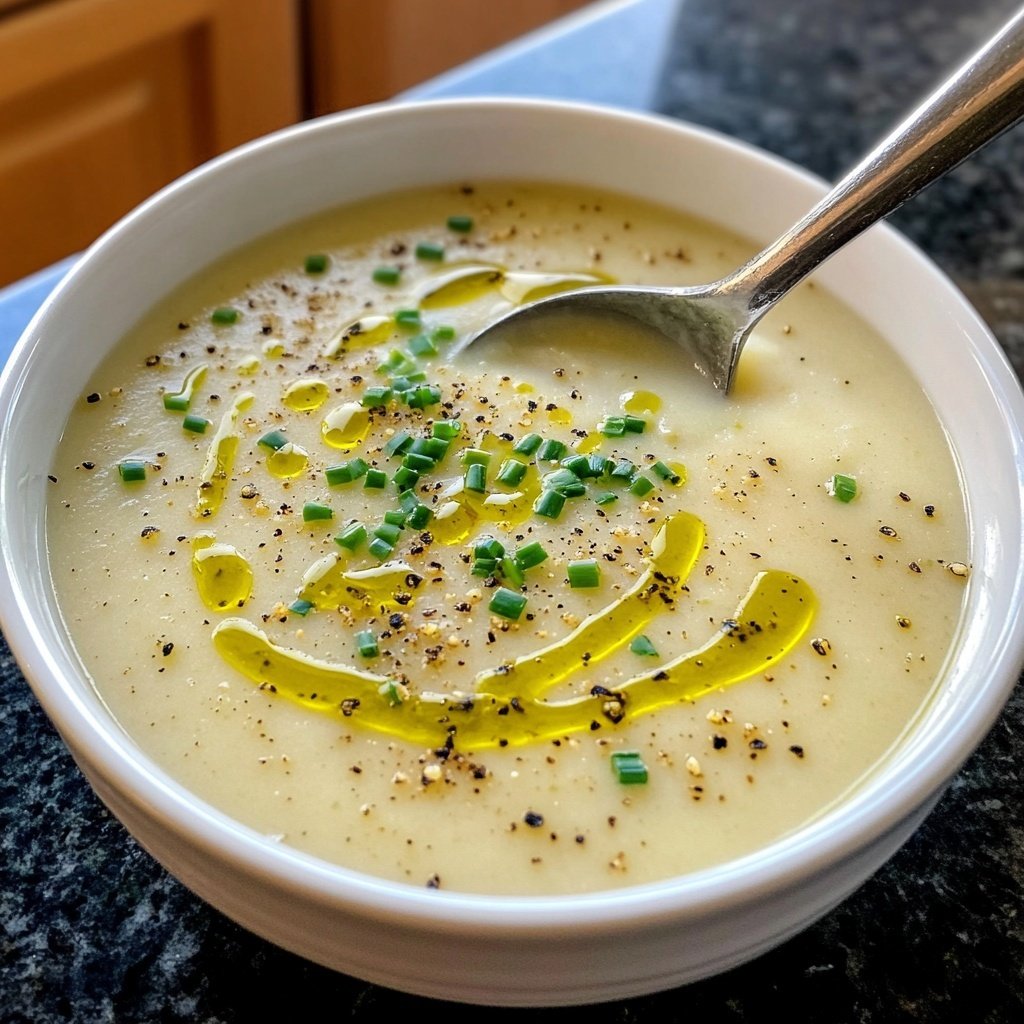 Creamy Potato Leek Soup for Cold Winter Nights