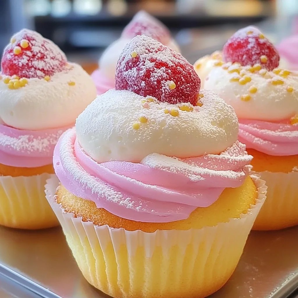 Japanese Cotton Cheesecake Cupcakes