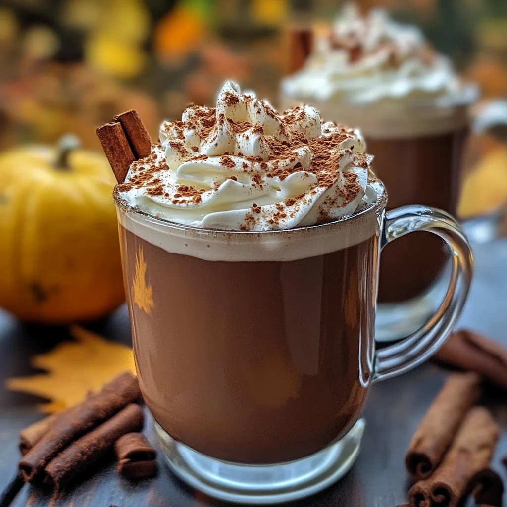 Cozy Up with Maple Cinnamon Fall Hot Chocolate