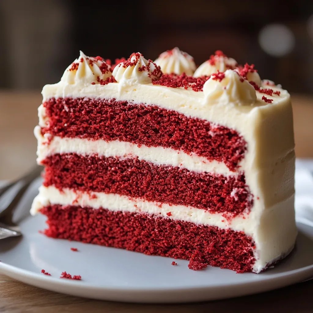 Best Ever Red Velvet Cake with Dreamy Cream Cheese Frosting