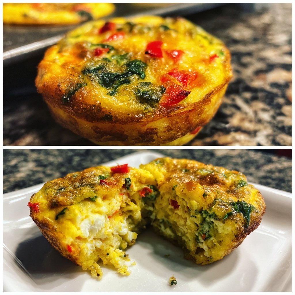 Veggie Loaded Egg Muffins