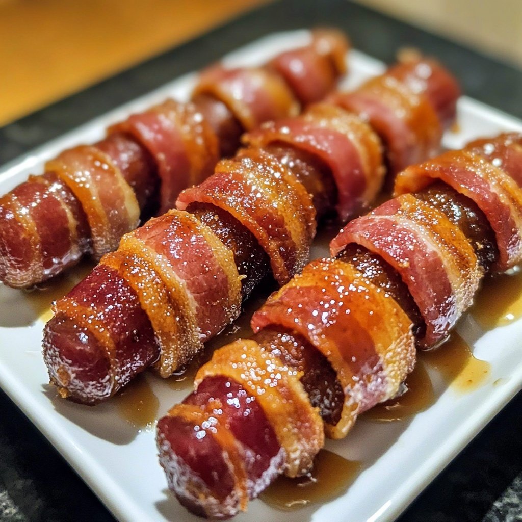 Candied Bacon Smokies