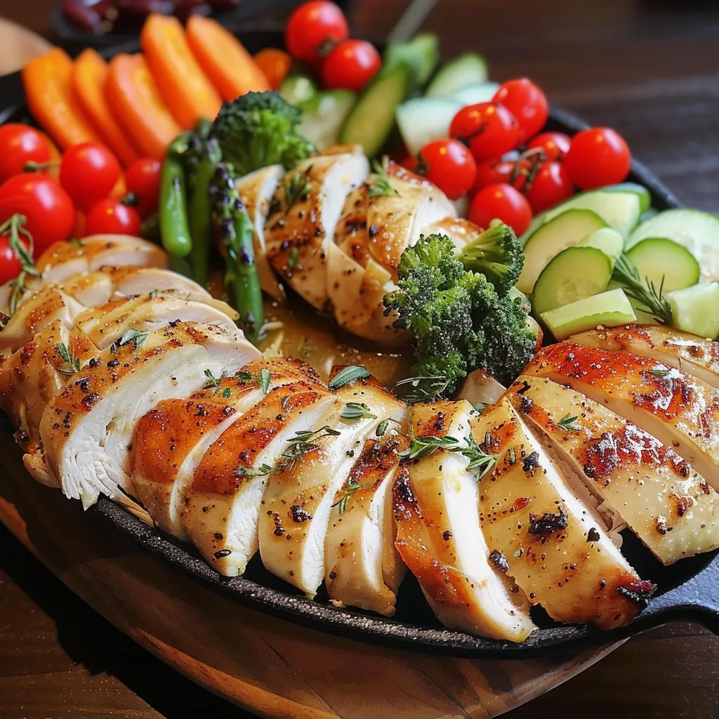 Turkey Veggie Platter