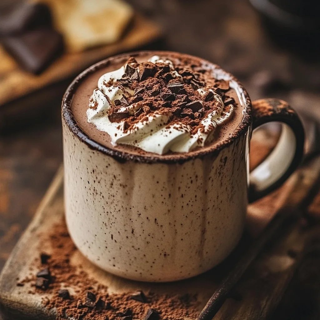 Hot Chocolate With Cocoa Powder