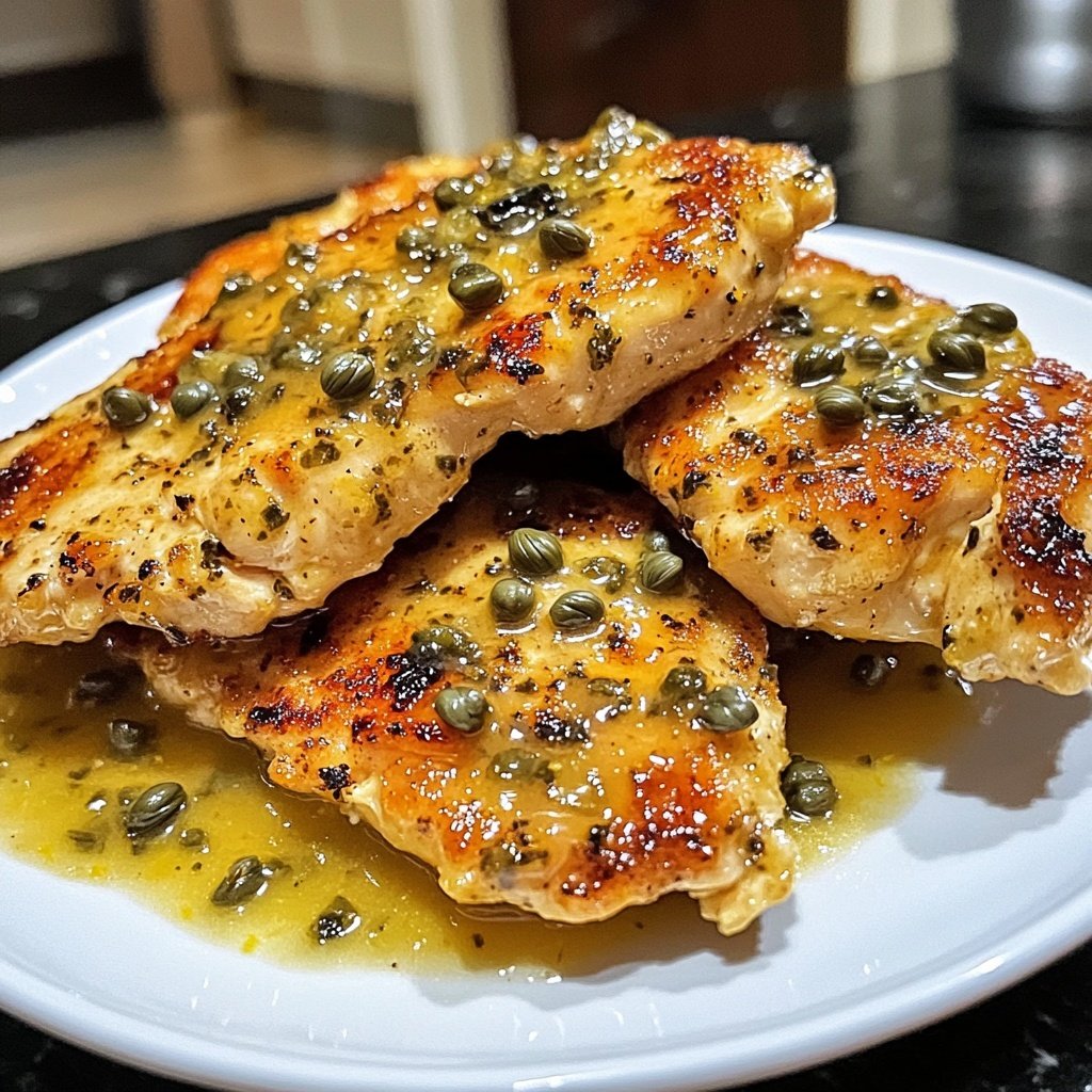 Meyer Lemon Chicken Piccata