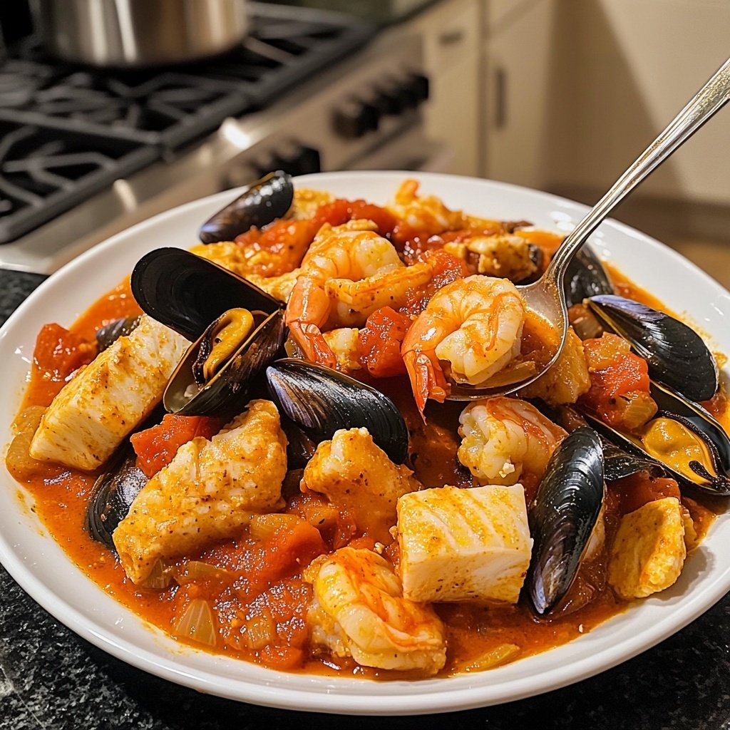 Savor Every Spoonful of Easy Cioppino Delight