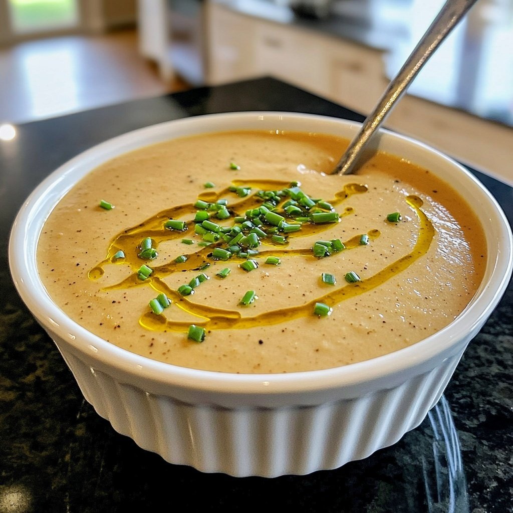 Warm Chestnut Cream Soup