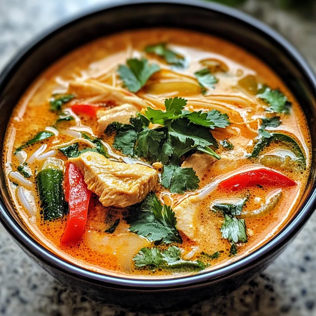 Simple Thai Chicken Soup for Busy Nights