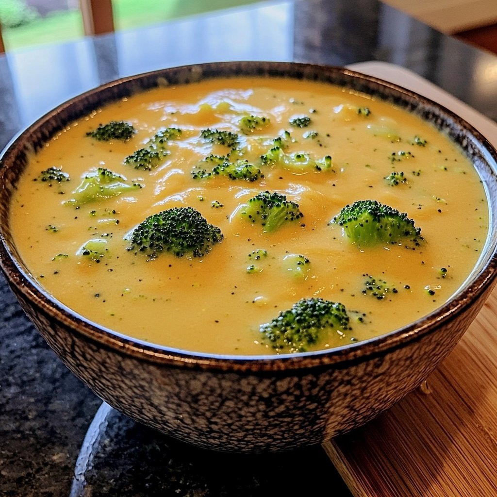 Comfort Broccoli Cheddar Soup​