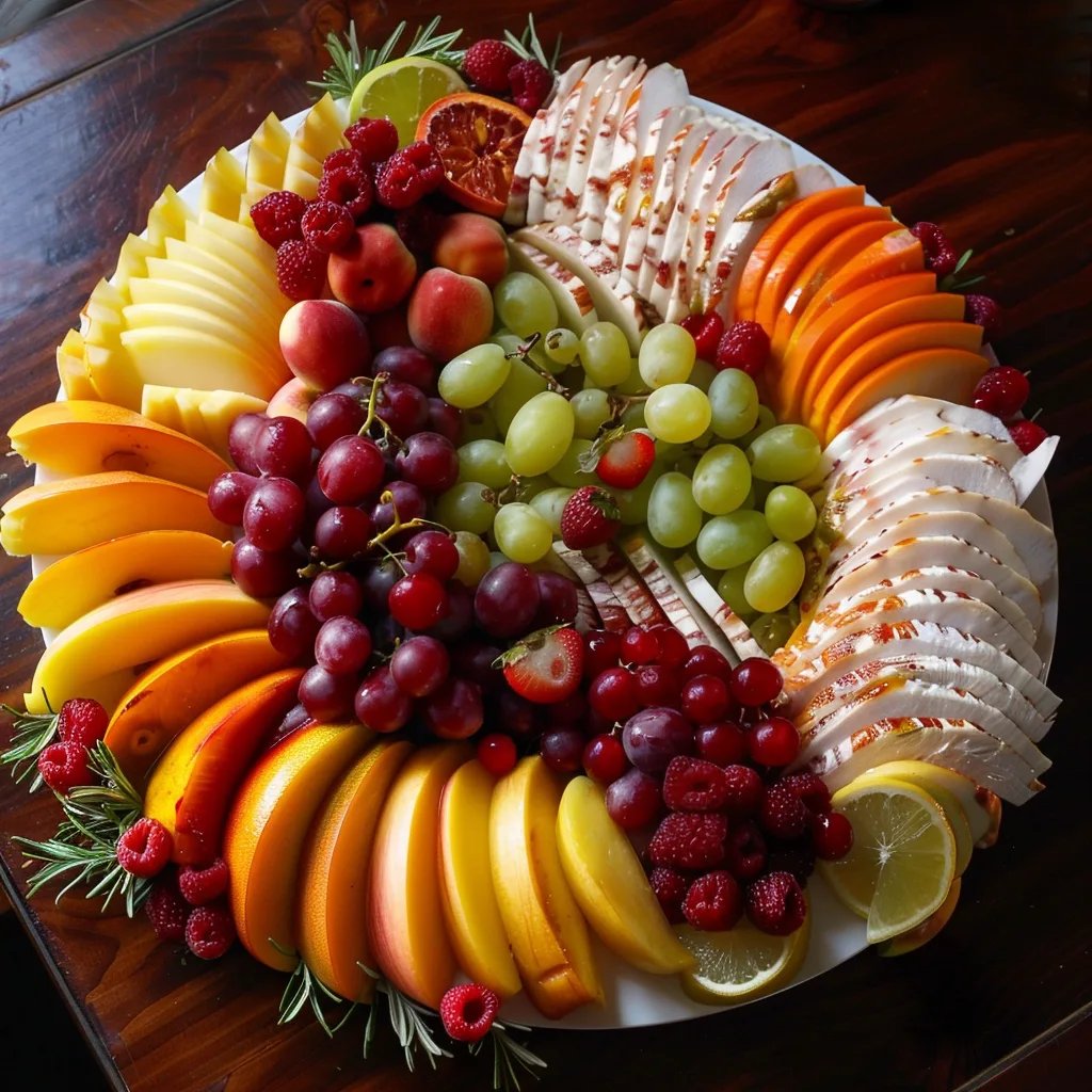 Fruit Turkey Platter