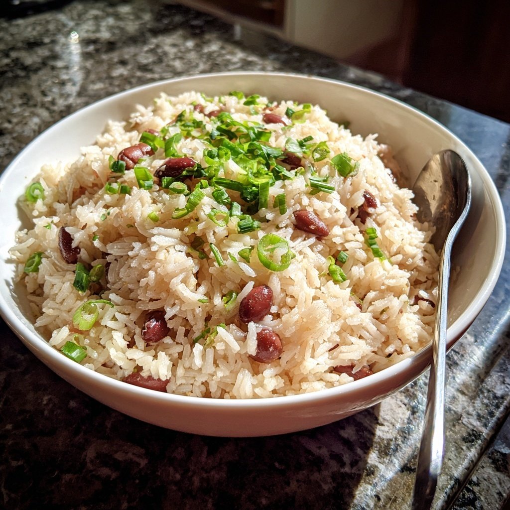 Vegan Jamaican Rice and Peas