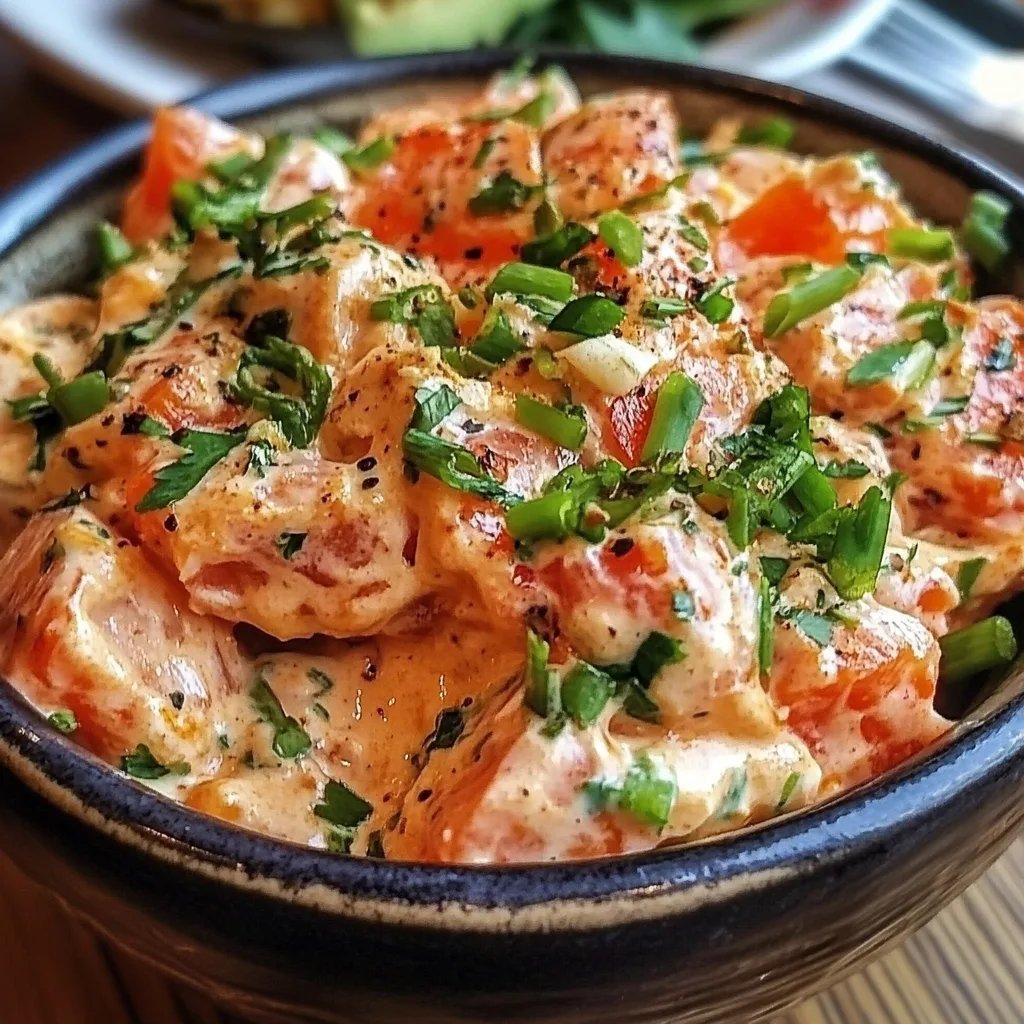 Smoked & Spicy Salmon Dip