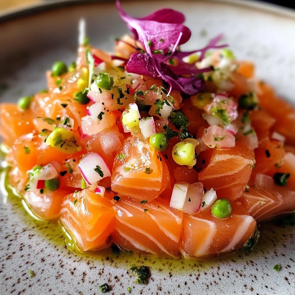 25-Minute Salmon Tartare