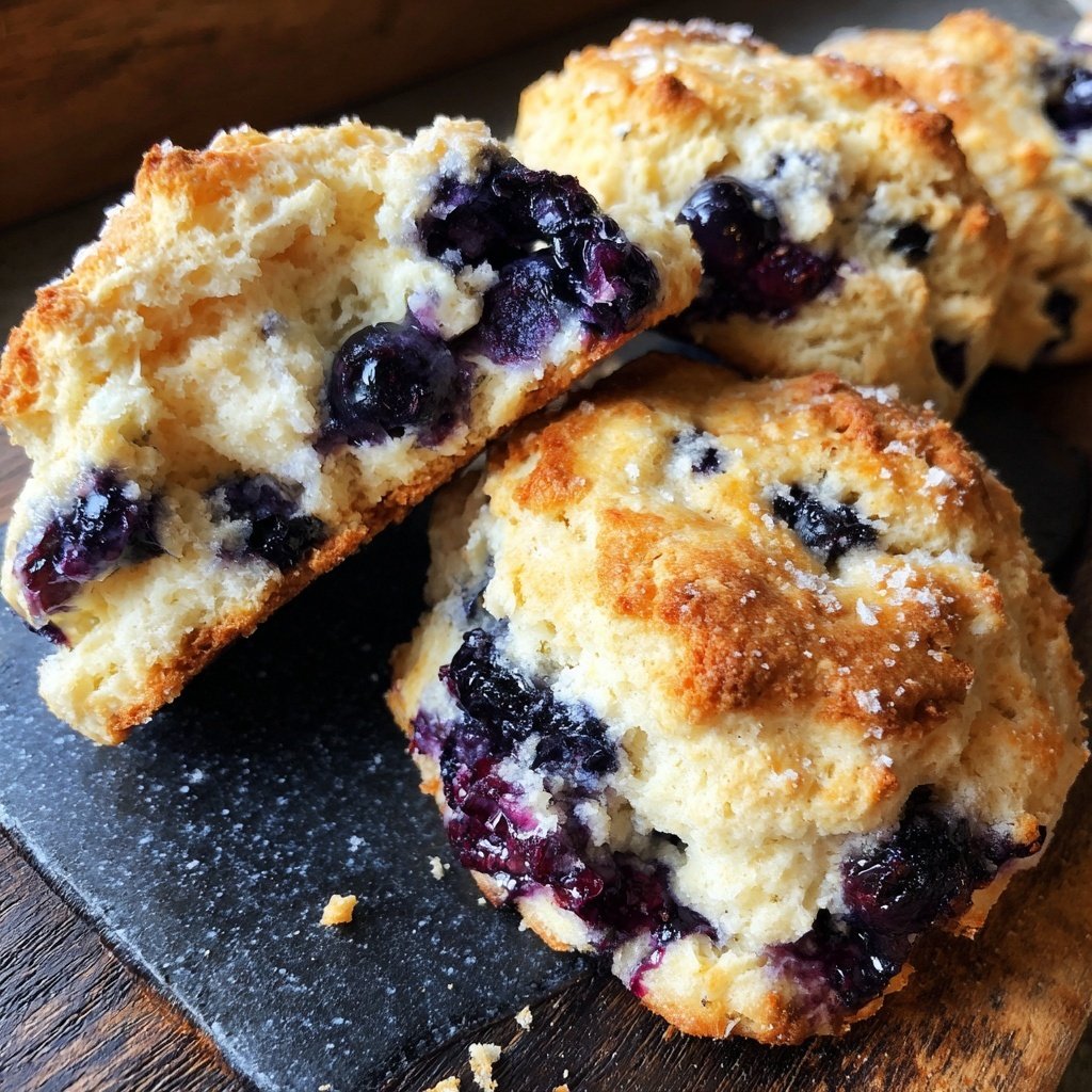 Blueberry Biscuits