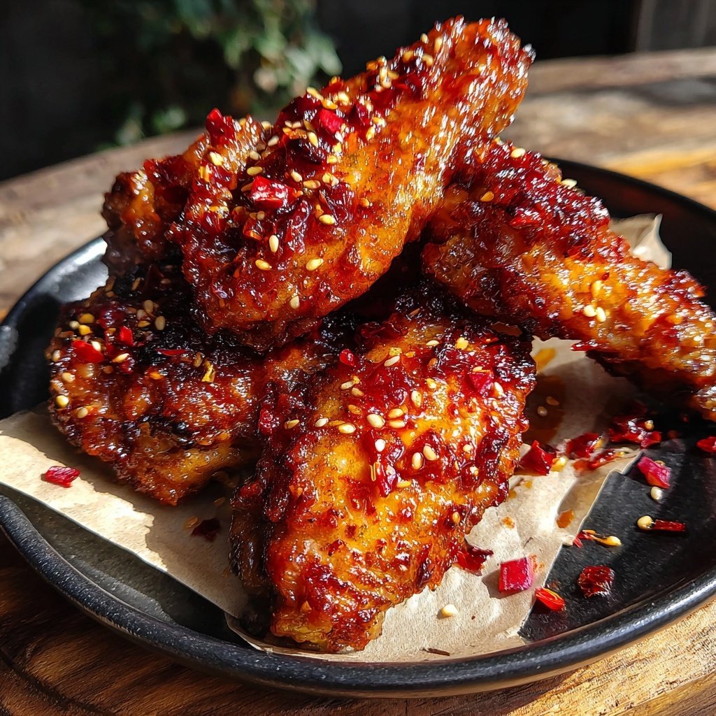Sweet Chili Chicken Wings