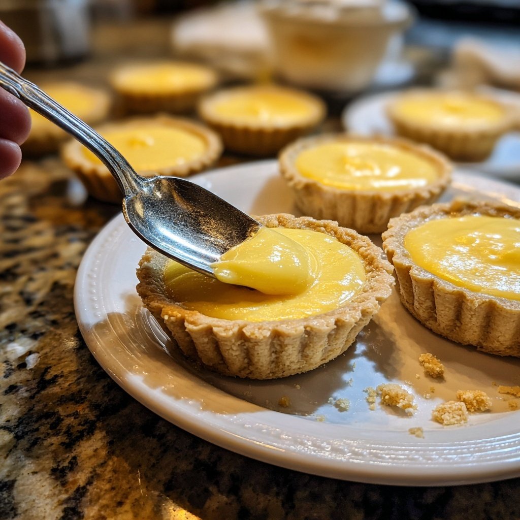 Meyer Lemon Curd Tartlets