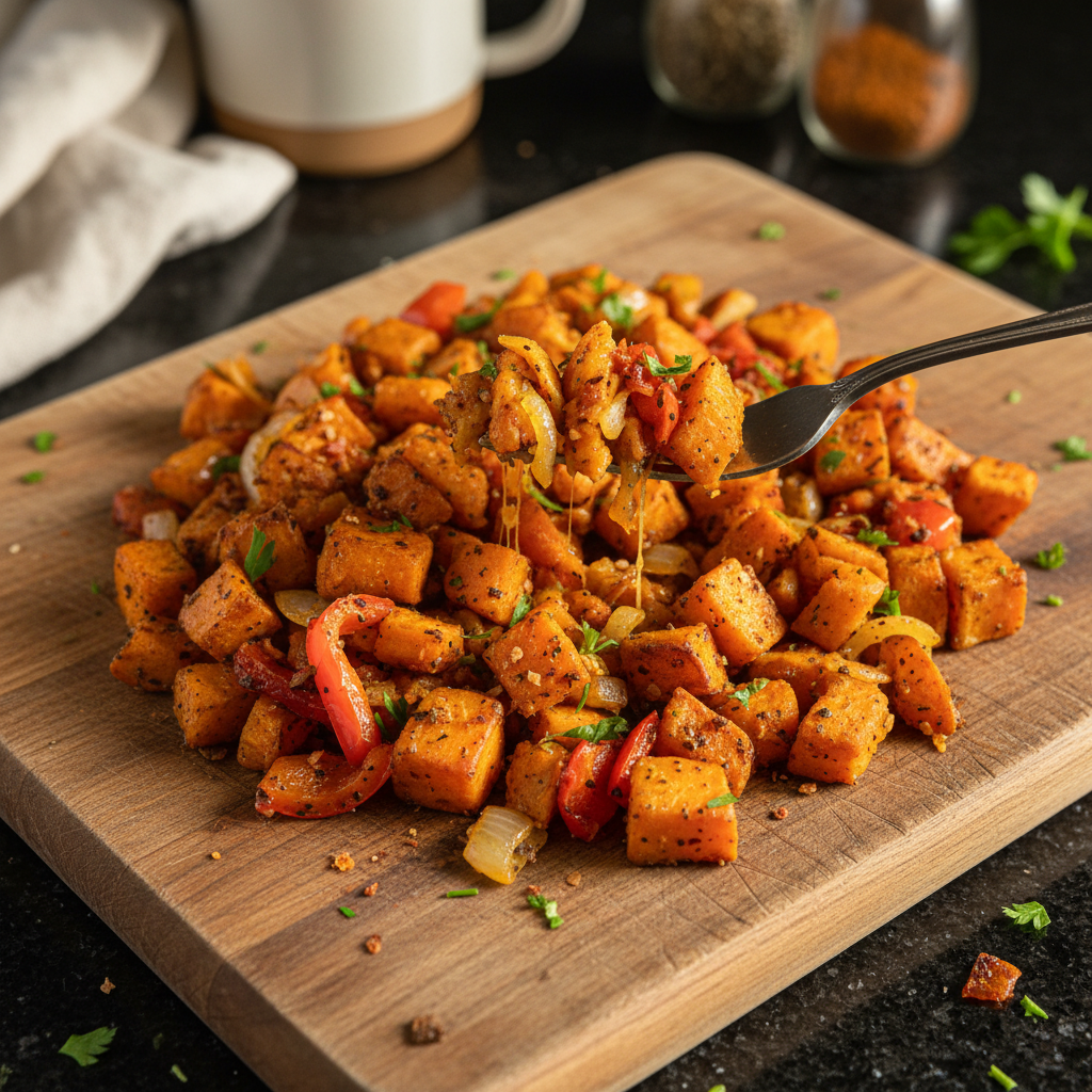 Five-Ingredient Sweet Potato Hash