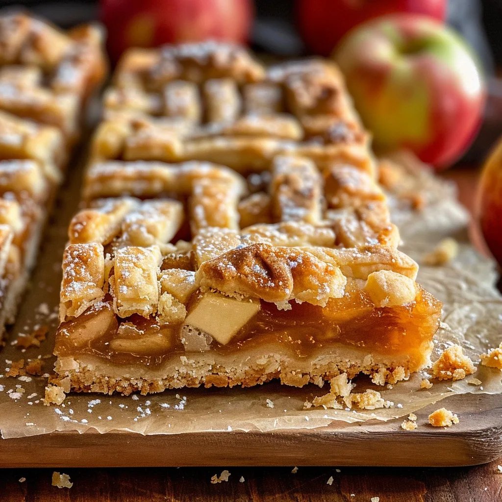 Apple Pie Bars