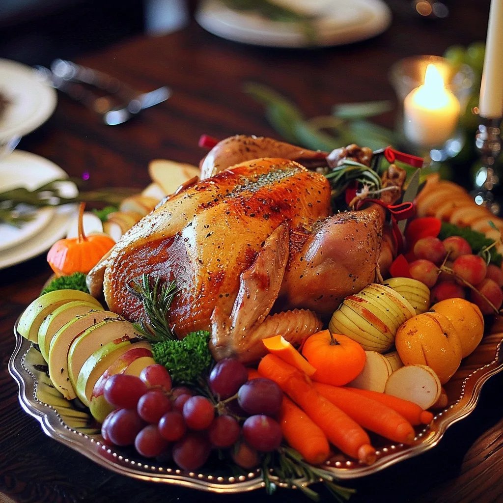 Turkey Vegetable Tray