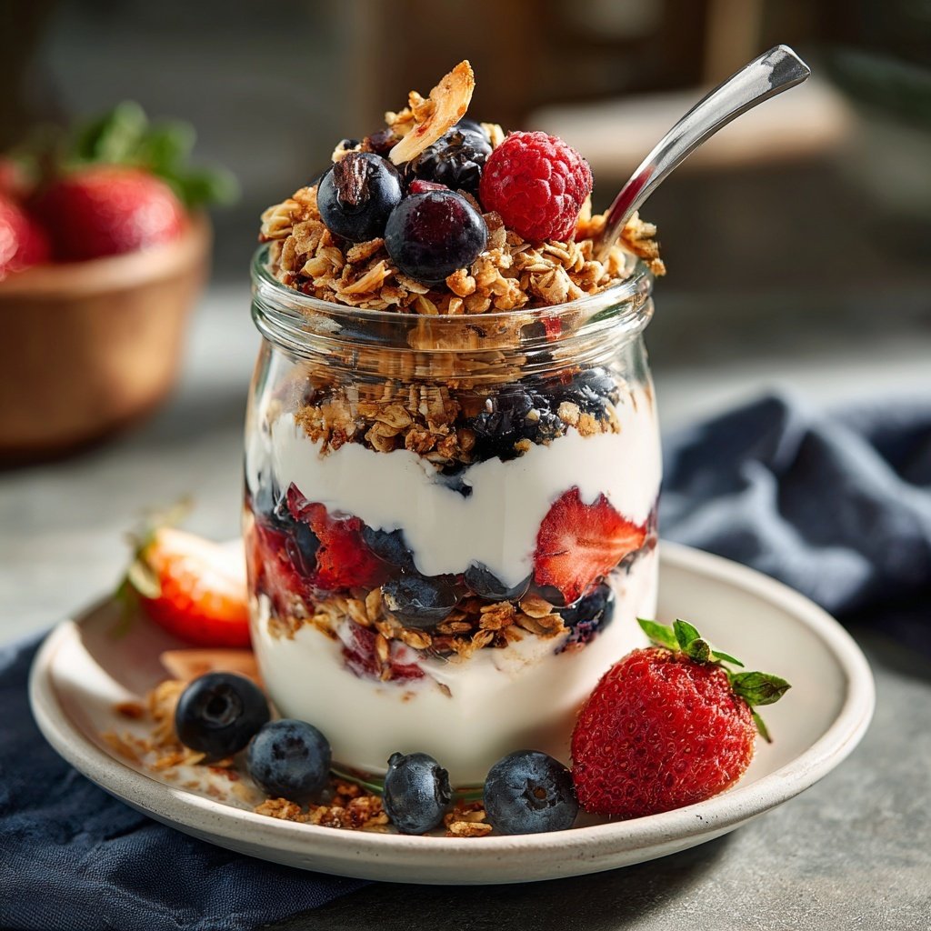Protein Granola Yogurt Parfait